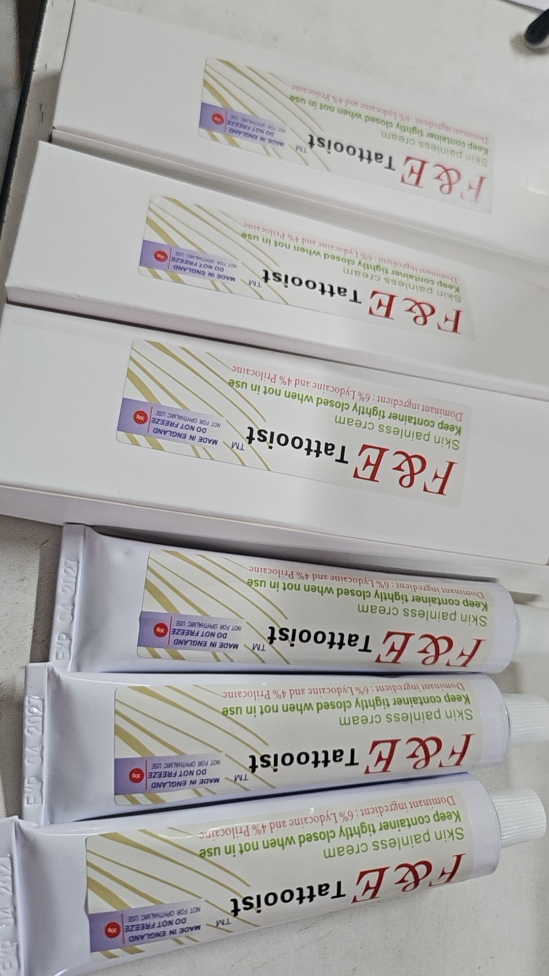 J CAIN NUMBING CREAM 500G EFFECTIVE TATTOO NUMB CREAM MICRO NEEDLING ANESTHETIC CREAM