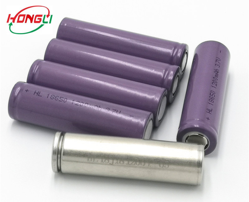 Rapidly Charged 18650 Lithium Battery Cells , Li Ion Battery Model 18650 Long Cycle Life