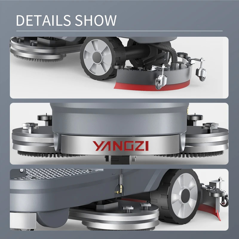 YZ-X5 China Supplier Driving Cordless Commercial Automatic Floor Scrubber Machine