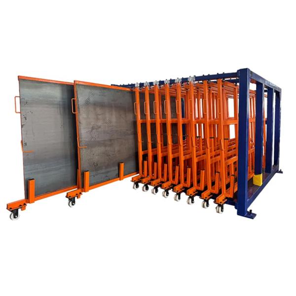 B51:Roll Out Sheet Metal Rack Industrial Sheet Metal Rack Electric Telescoping Cantilever Rack