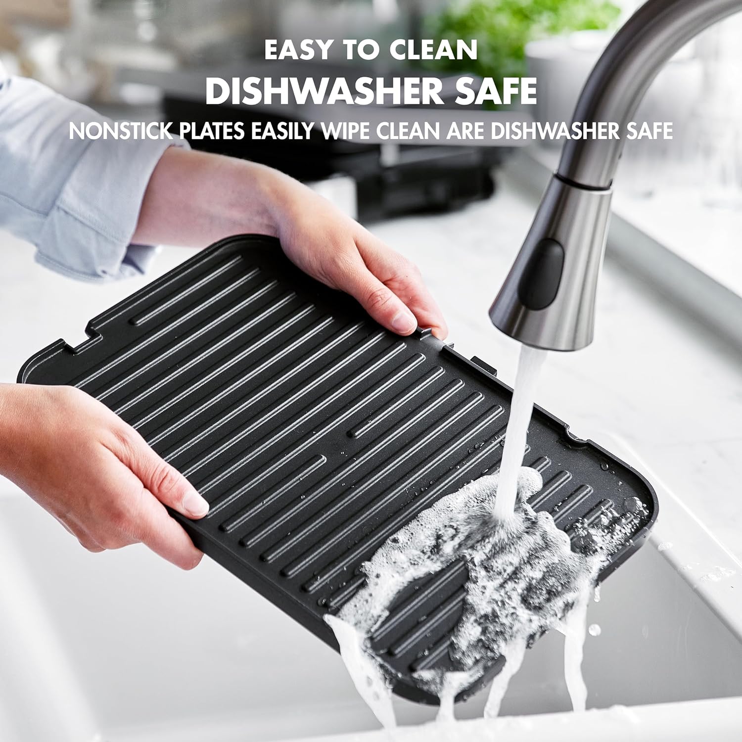 2 Slice Deep Fill Sandwich Maker Detachable Waffle Pancake Maker BBQ Grill Non Stick Coating Kitchen Cooking Appliance