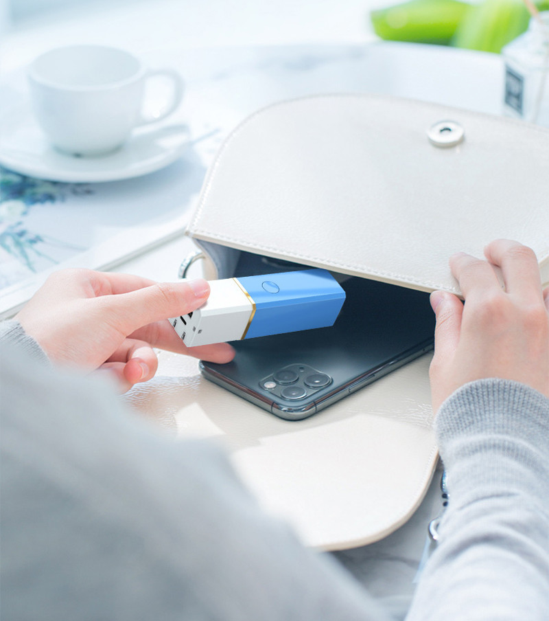 OEM Ultra Slim Multi Port Power Bank Travel Use 5000mAh OEM With Led Light