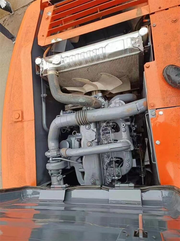 Used EX120-3 EX120-5 Hitachi Midi Hydraulic Excavator 60.4KW 12000 KG Machine Weight