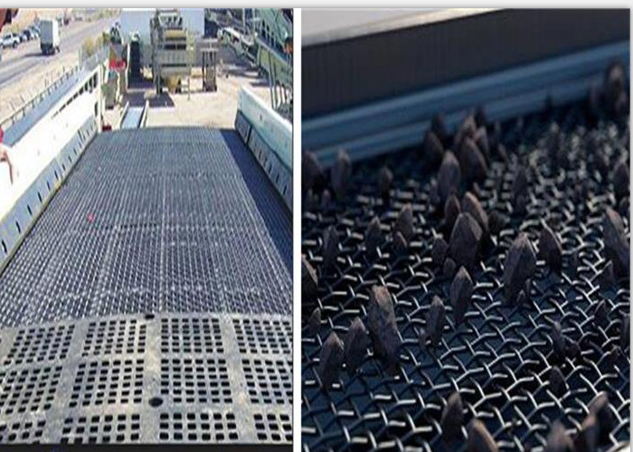 Crimped Carbon Steel Wire Mesh High Tensile 65Mn Square Hole Rust Prevention