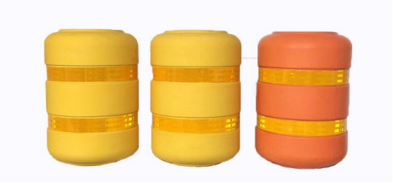 Wear Resistant Safety Road Barrier , Anti - Impact Highway Roller Barrier