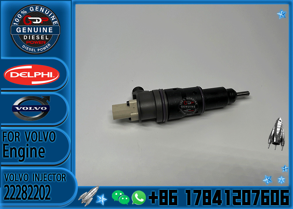 NINE Brand Common Rail Injector 22282202 Fuel Injector 22282202 22282199 33800-84310 1112010-E9500