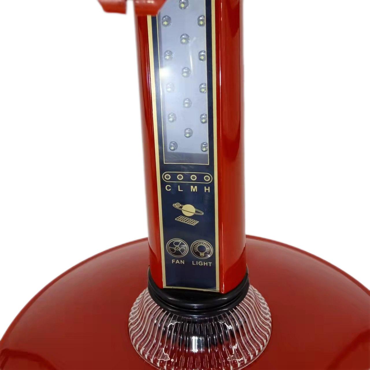 Orient Pedestal Fan with Lithium Battery Plastic Best Selling 18 Inch 12 Digital 15 Red Floor Air Cooling Fan 3 or 5 Ce ROSH