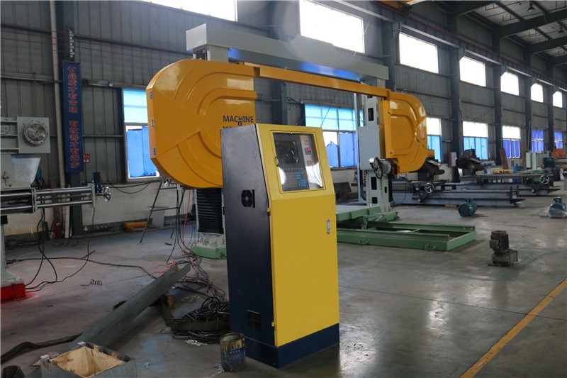 Single Wire Saw Machine For Stone Cutting