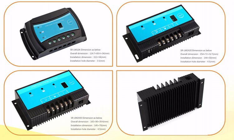 Multi Function Pwm Solar Power Controller Automatic Identification System