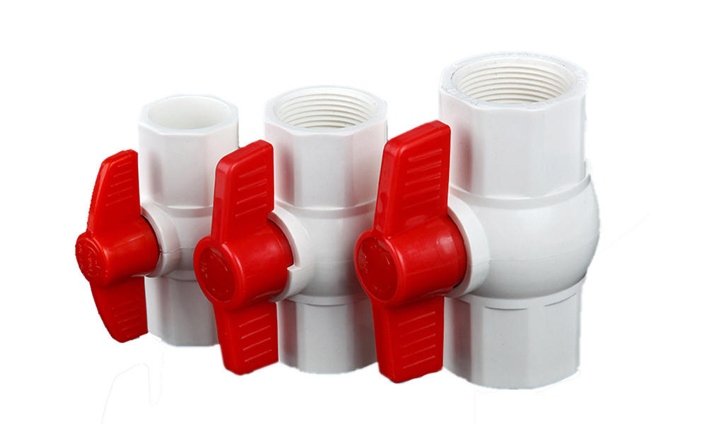PVC Valve Plastic Octagonal Ball Valves with  Seat Seal