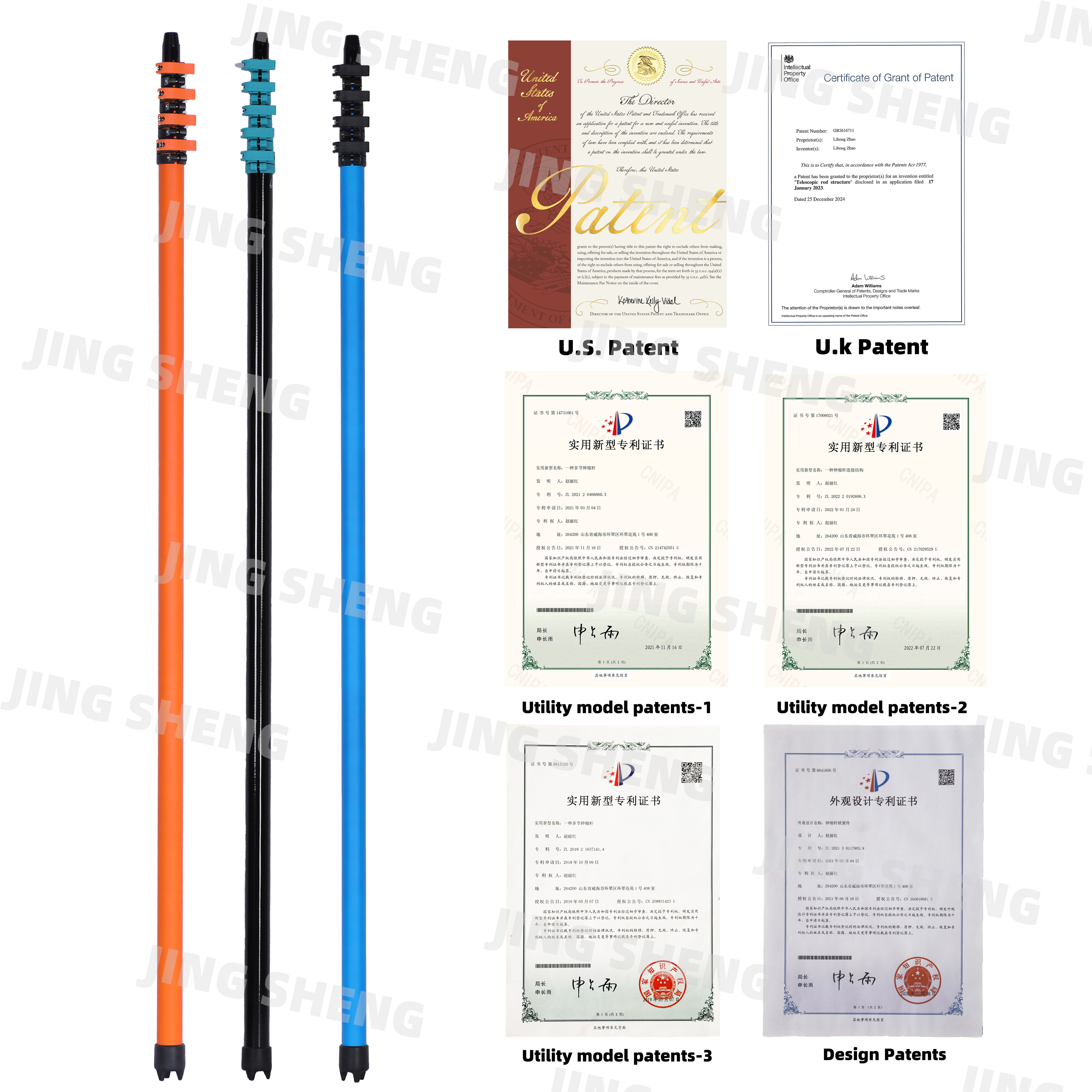 OEM 37ft Anti-Spin Carbon Fiber Window Washing Pole Water Fed Pole System For Storefronts