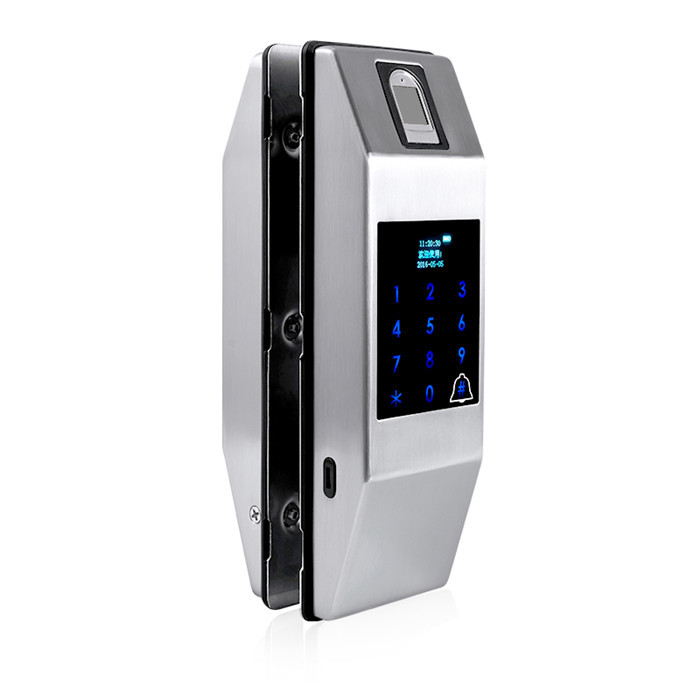 Fingerprint Frameless Glass Door Locks