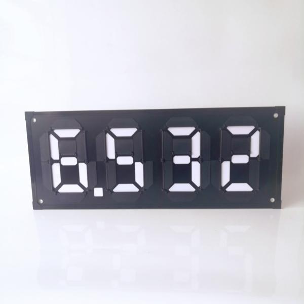 Outdoor Waterproof Fuel Price Flip Signs 7 Segment Magnetic Flip Digital Price