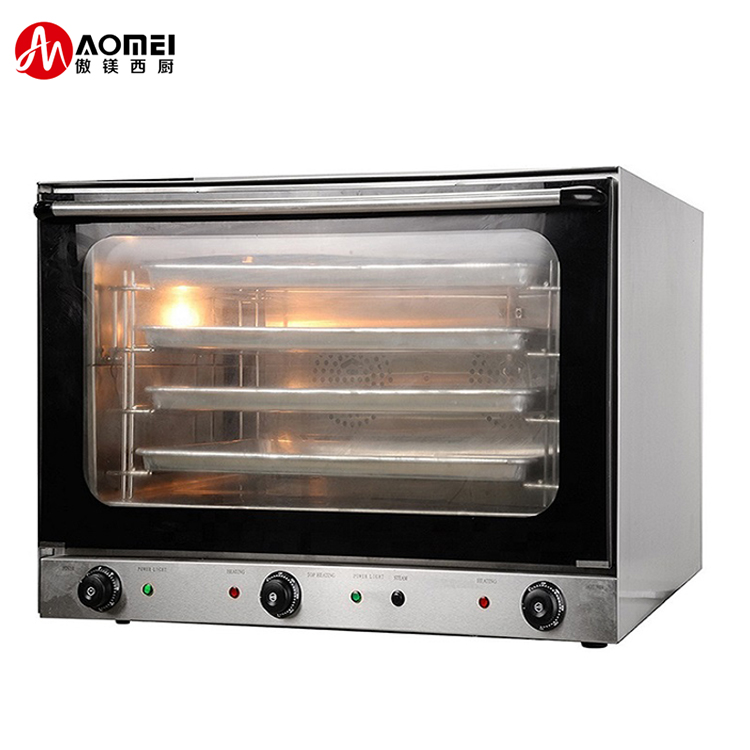 High Capacity 120L Electric Convection Oven YXD-8A with Steam Function and Country Markets