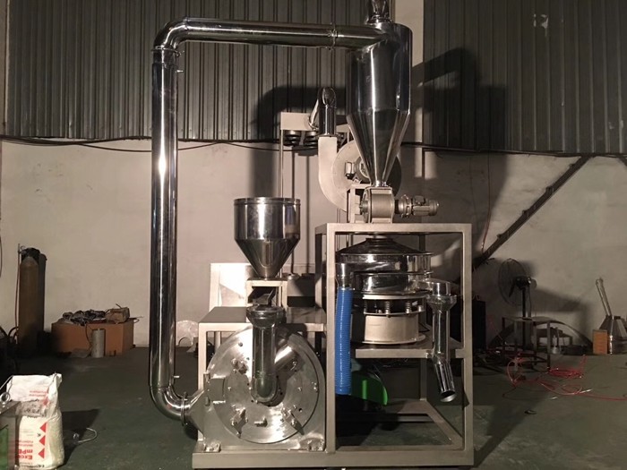 75KW Motor Power Plastic Pulverizer Machine BS-PVC-600 Miller Model CE Compliant