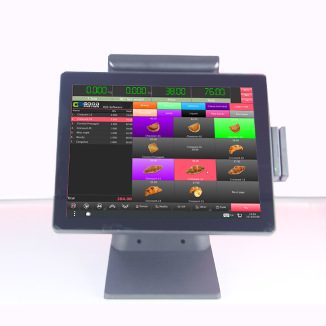 Aluminum Alloy Casting POS Machine for Heat Dissipation and All-in-One Functionality