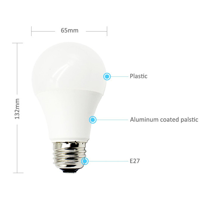 Auto Timer Wifi Led Light Bulbs , Energy Saving Wifi Enabled Light Bulbs
