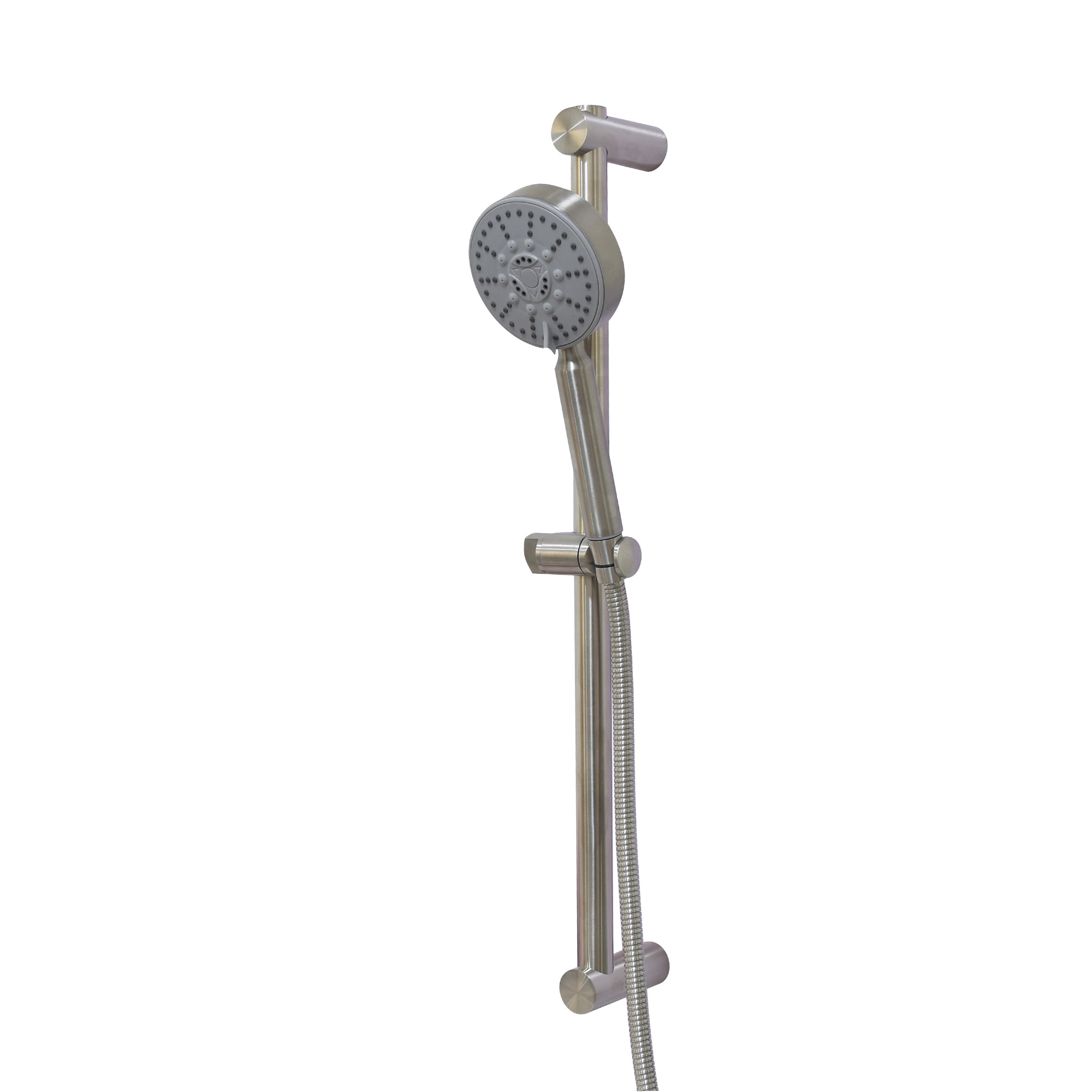 Brushed Solid Steel bathroom Shower Set Rainfall Shower Faucet Wall Mounted Shower Mixer Water Set