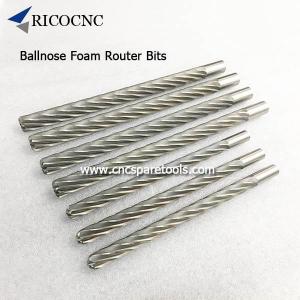 Buy cheap Ball nose Foam carving milling cutters Long Foam router Bits for EPS Foam Cutting product
