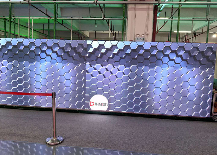 240W/M2 P3.9 Transparent LED Display 1R1G1B LED Curtain Video Wall iP30