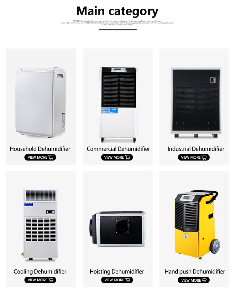 Commercial Dehumidifier Hand Push Restoration Home Dehumidifier