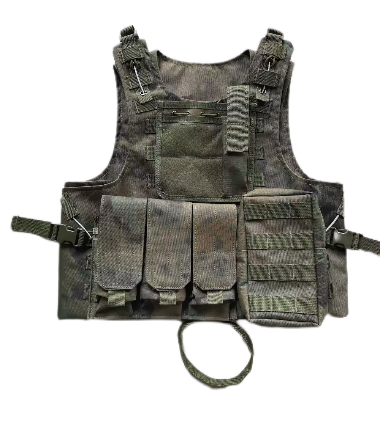 Camouflage Tactical Police Security Vest Bulletproof For Military Training
