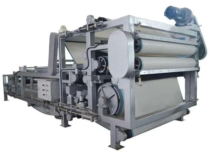 Integrated Concentrating Sludge Dewatering Belt Filter Press Solid Liquid Separation