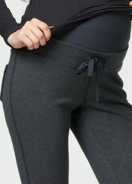 Anti Allergy Womens Maternity Clothes Maternity Jogger Sweatpants Solid Color