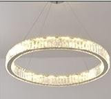 Chrome Color Customized Pendant Ceiling Light Entryway Chandelier Multiple Sizes