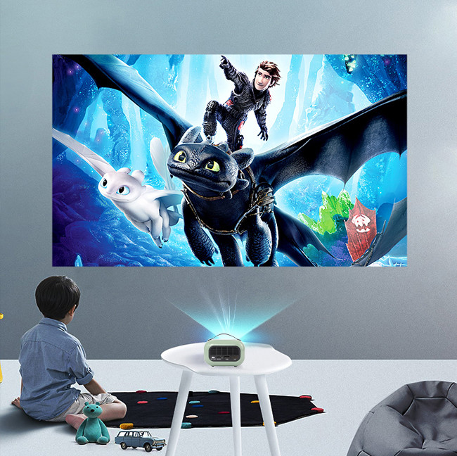 320g Pico Pocket Projector With Built In Speaker WVGA 854*480