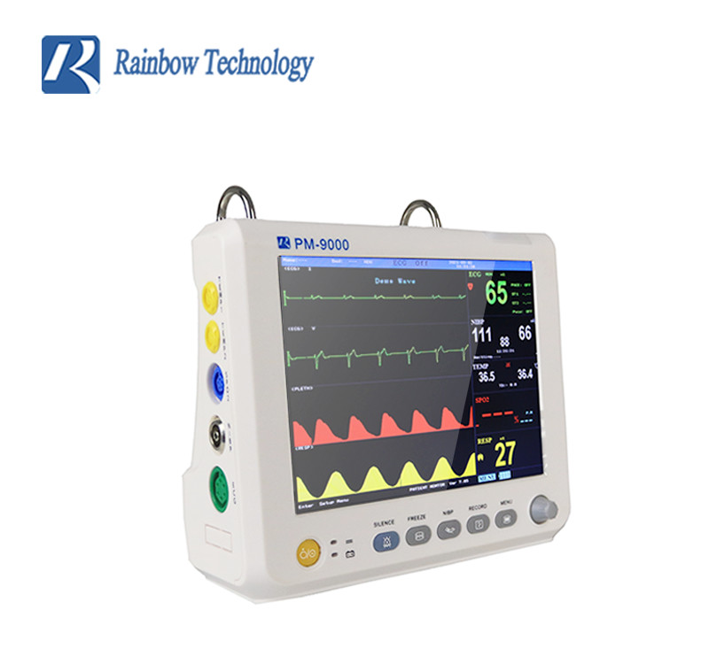NIBP Module 8 Inch Portable Patient Monitor Net Weight 1.3kg