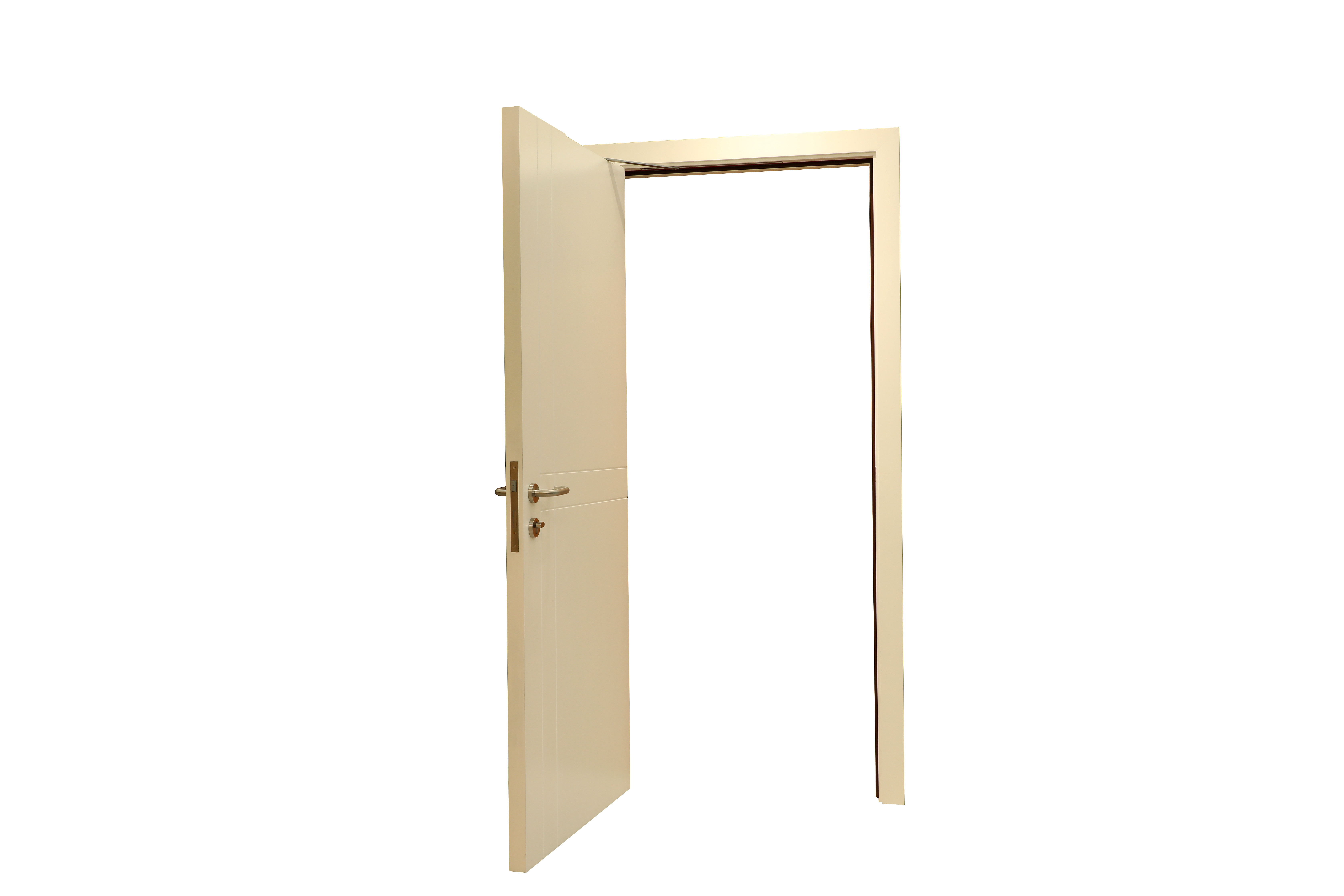Side Swing Stamped Fire Rated Steel Doors For Commercial Building