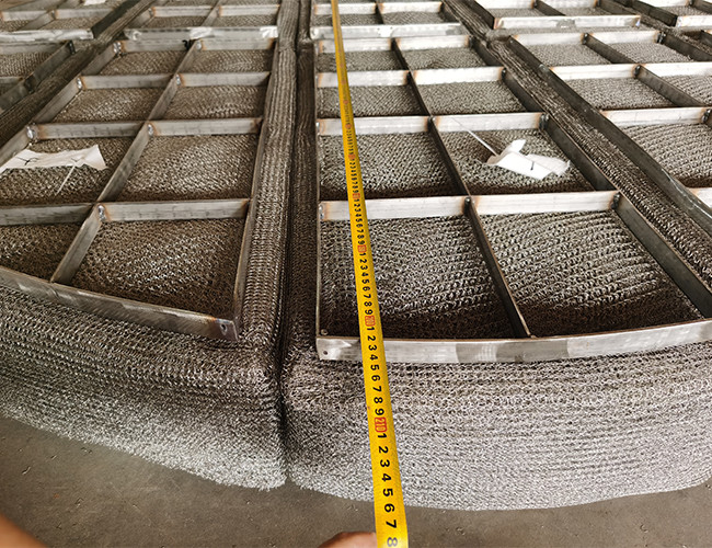 200mm Steam Boiler Take Wire Mesh Demister Mist Eliminator