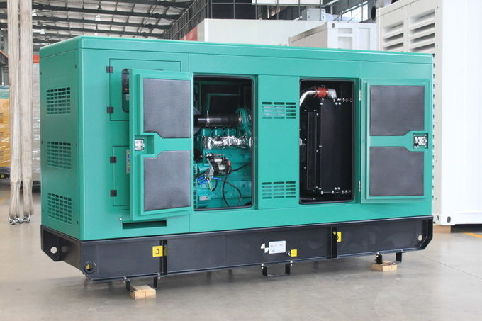 350KW 700A Silent Power Cummins Diesel Generator Set 6ZTAA13-G2