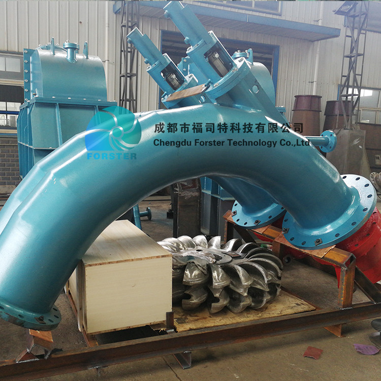 Hydroelectric 250KW Pelton Water Turbine Generator For Mass Flow Rate