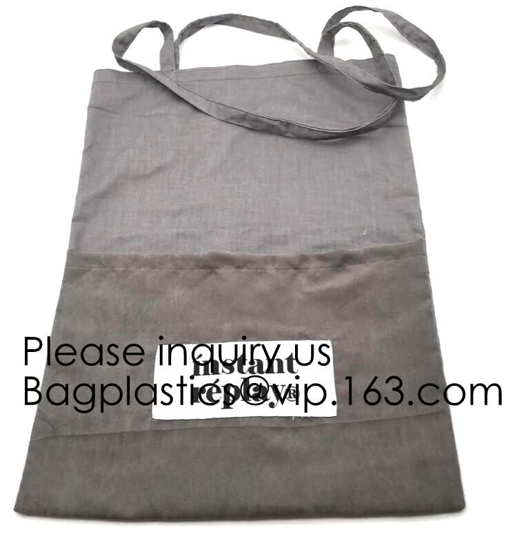 Durable Cotton Drawstring Tote Bags,Thick Single Drawstring Muslin Bags"Premium Quality Linen and Bags MULTIPURPOSE pack