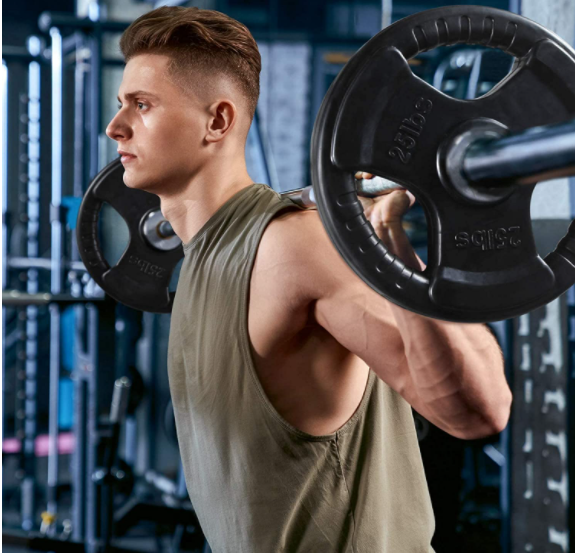 High Quality Gym Fitness Equipment Free Weight Training Weight Barbell Plates