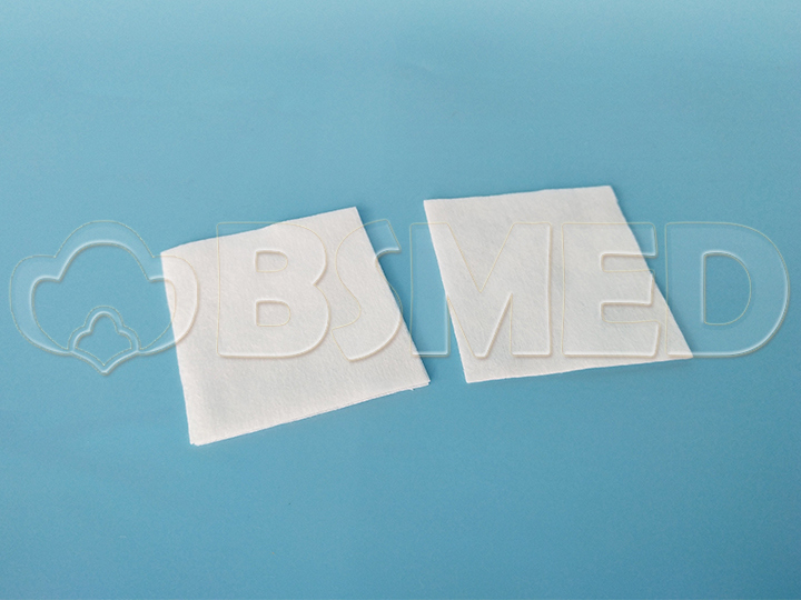 China Supplier Manufacture Nature Feel Pure Make up Square Cotton Pads
