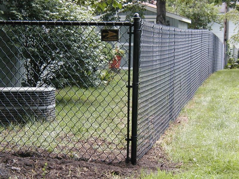 Heavy duty Black PVC coated Chain Link Panels 1.8m*15m*50mm*50mm*3.5mm