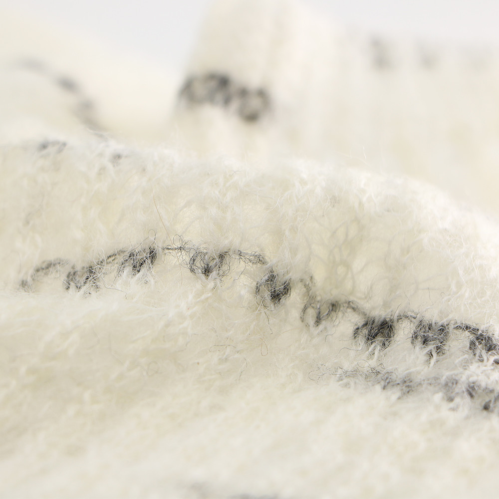 Shawls 1/12NM Fine Count Yarn , Anti Pilling Alpaca Knitting Wool