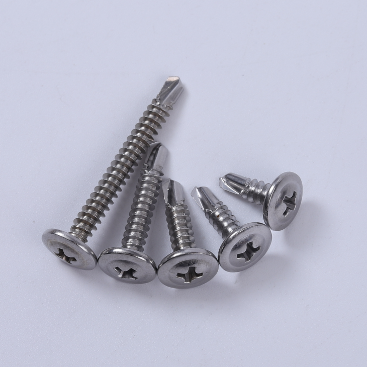 Stainless Steel Self Drilling TEK Screws Wafer Head Self Tapping Screw
