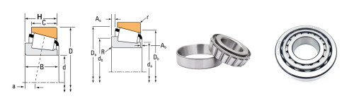 Euro Market L281148/L28110 Single Row Tapered Roller Bearing ID 660.4mm OD 812.8mm