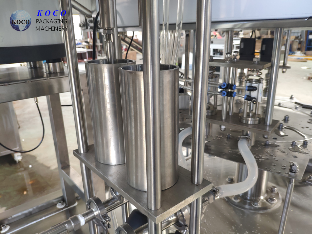 KOCO direct deal All stainless steel Double filling port dosing capping filling machine