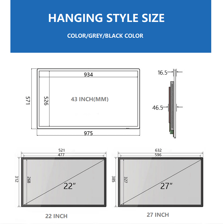 Outdoor Floor Standing Hanging Touch Screen Digital Media Player Marketing Lcd Advertising Display Equipment Hd 1080p Indoor SDK