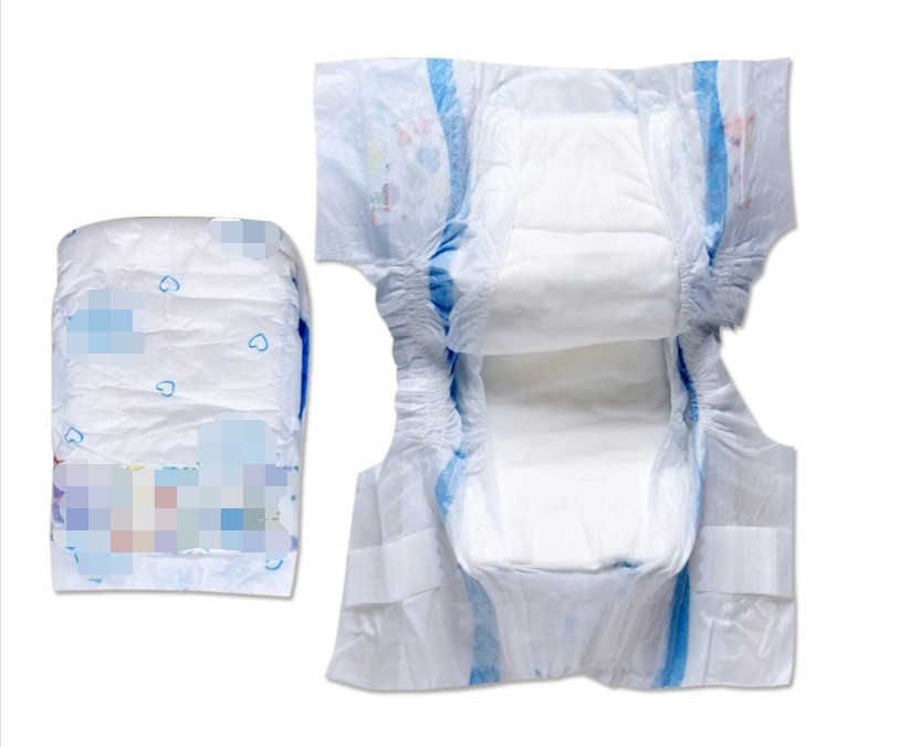 Nonwoven Fabric Top Sheet Breathable Back Sheet Cotton Baby Basics Diapers