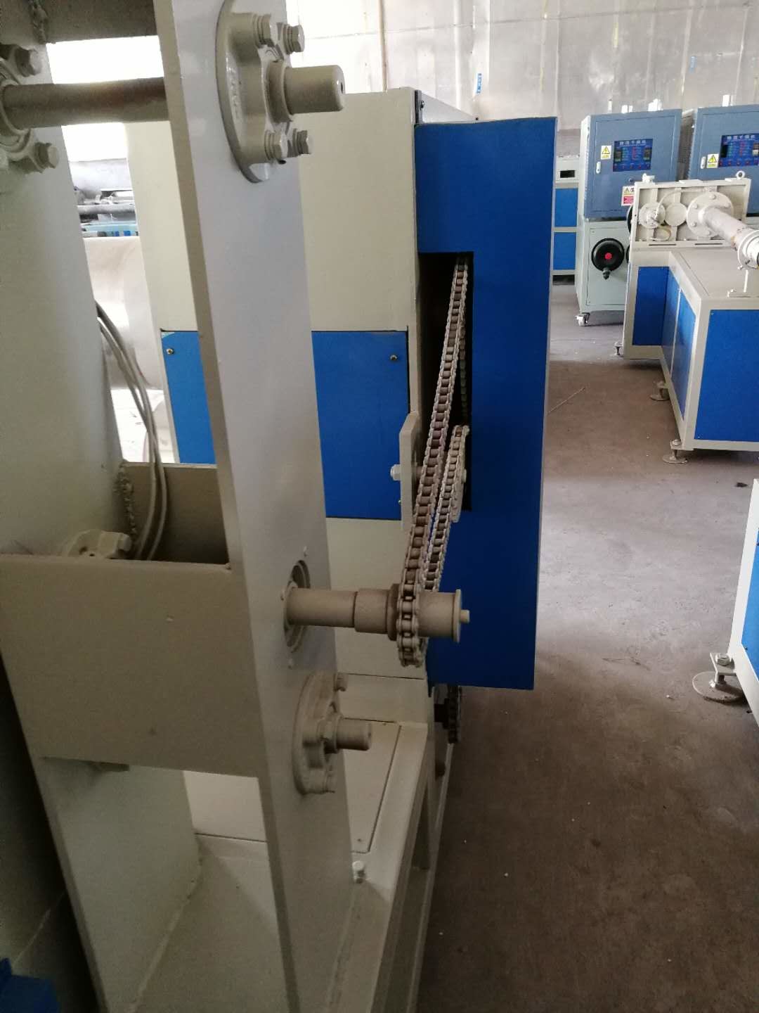PP / PET Strapping Roll Manufacturing Machine Single Screw Design High Efficiency