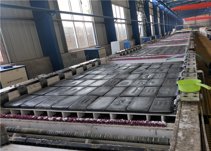 Steel / Aluminium Wire Hot Dip Galvanizing Machine , Wire Mesh Making Machine