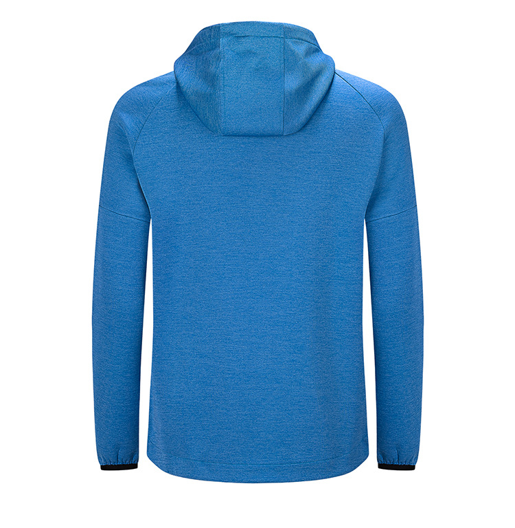 2021 New fall/winter sport coat Men's and women's thickened Hooded running fitness hoodie