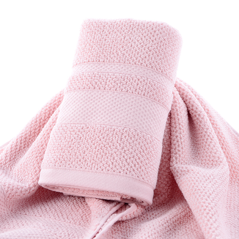 Home Antibacterial Cotton Towel Manufacturers with Soft Absorbent and Thick Fabric