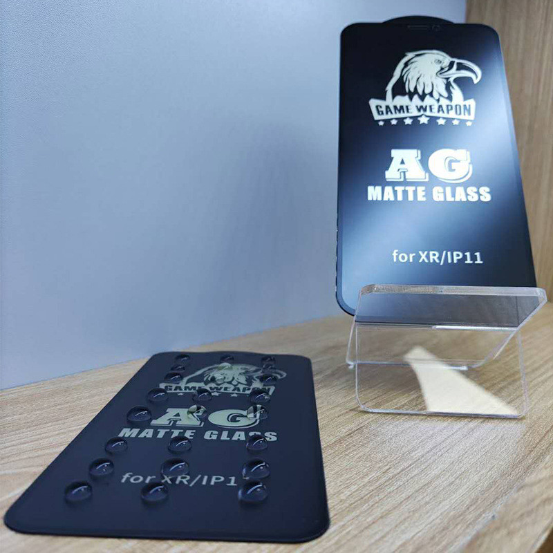 Matte Finish Mobile Phone Screen Protector 9H Full Coverage Finger Print Free For Iphone 12